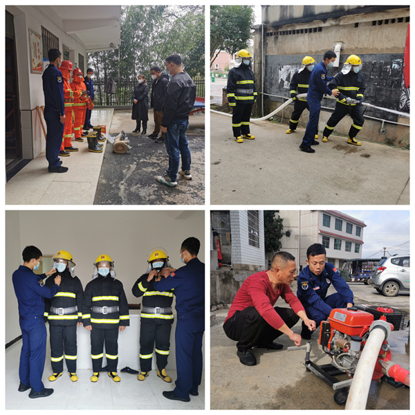 北塔消防救援大队为微型消防站开展专项培训_邵阳头条网