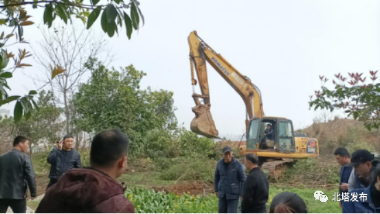 茶元头街道：有序清表腾地 助推项目建设_邵阳头条网