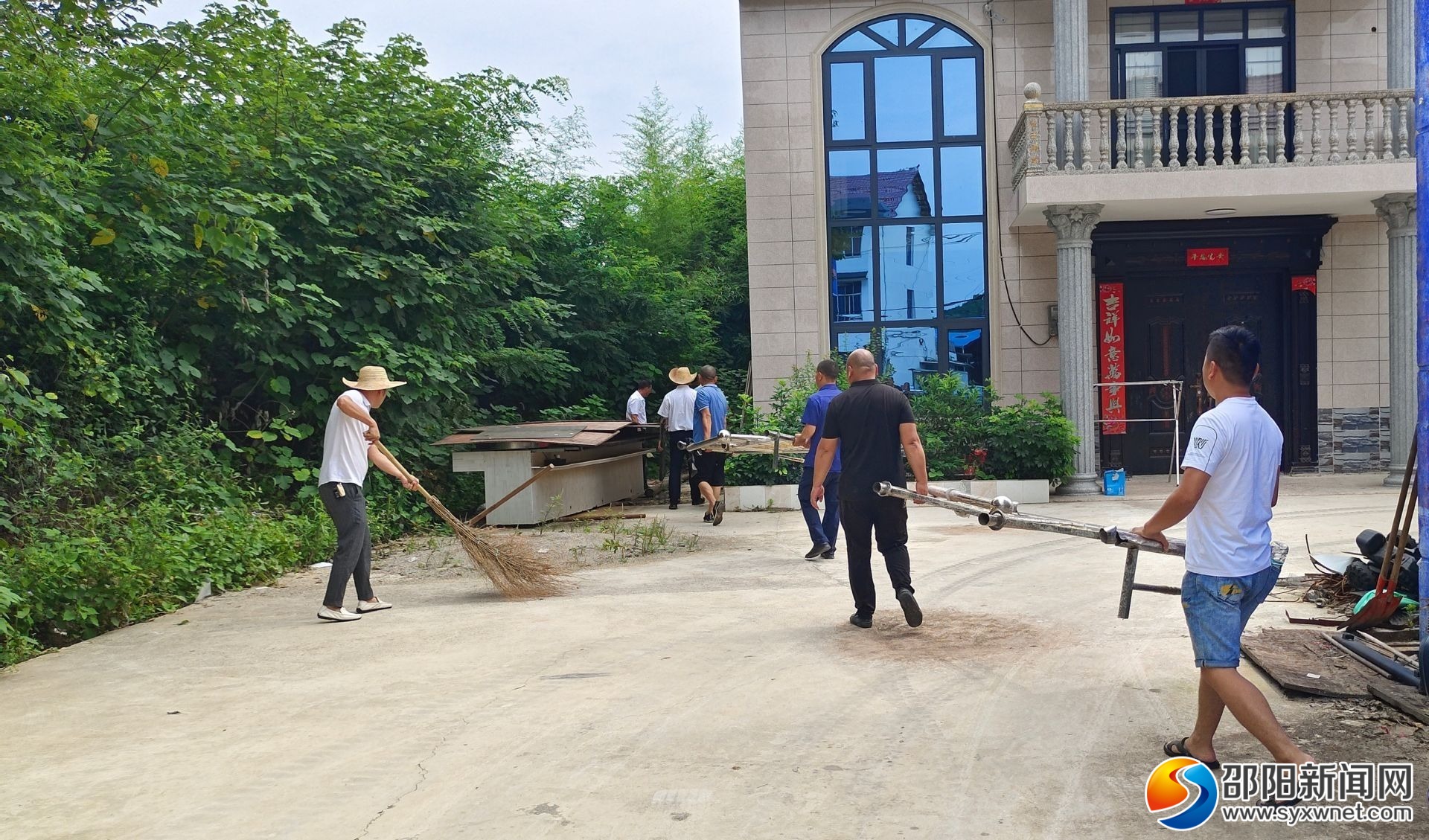 北塔区陈家桥镇：持续开展人居环境整治 提升群众幸福感_邵阳头条网