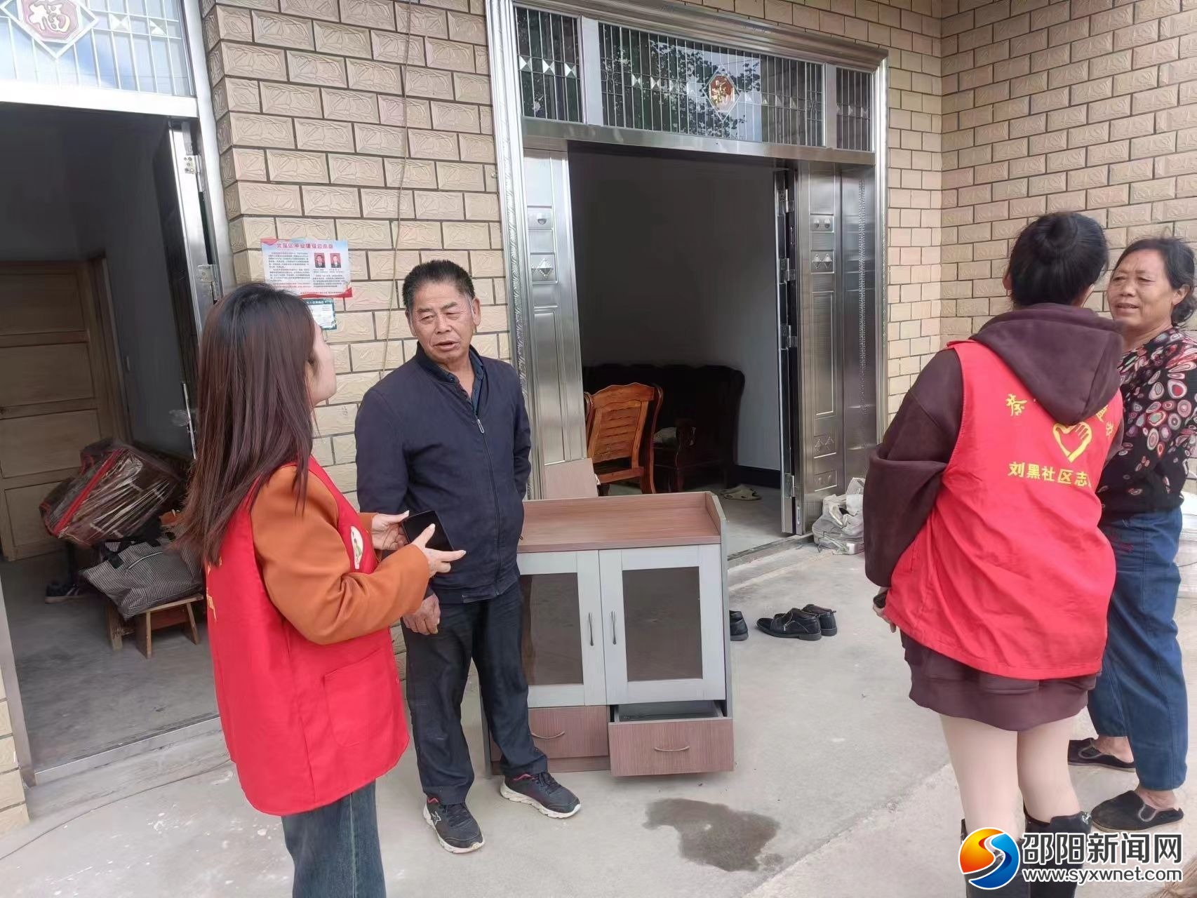 北塔区茶元头街道开展生态环保知识入户走访宣传活动_邵阳头条网