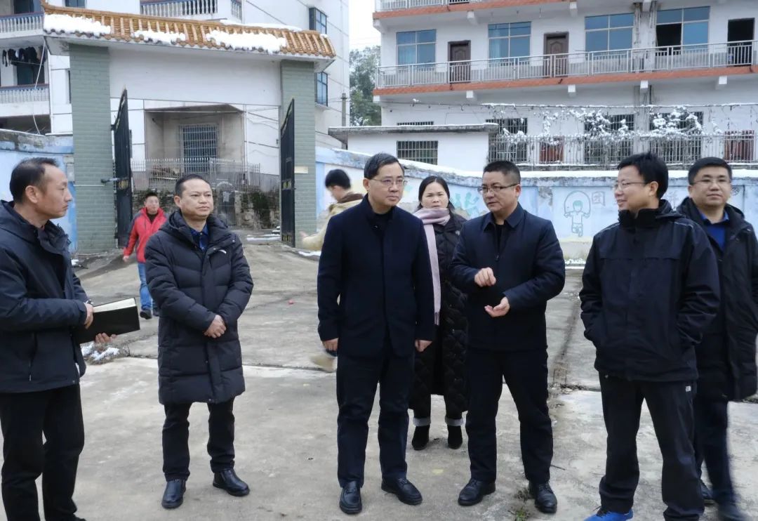 肖平到枫林村调研指导工作_邵阳头条网