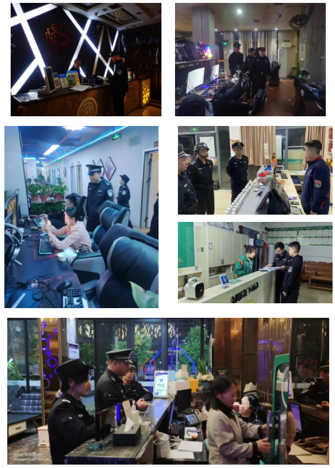 北塔公安分局开展节前统一清查行动(图1)