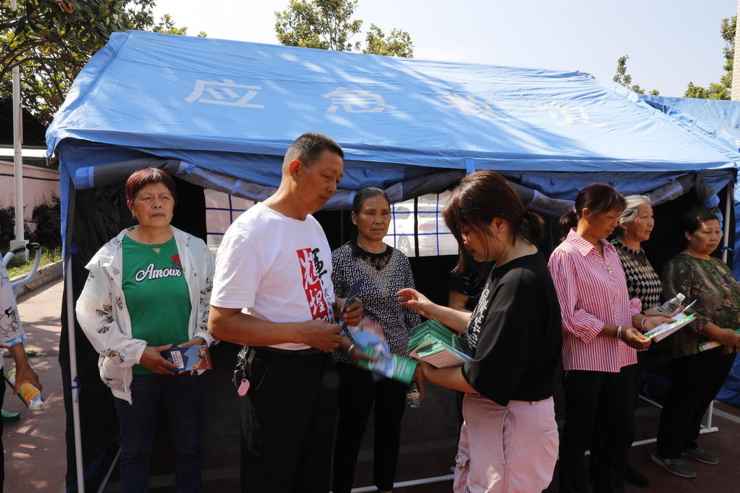 北塔区开展地质灾害应急避灾演练暨政务公开主题日活动(图3)