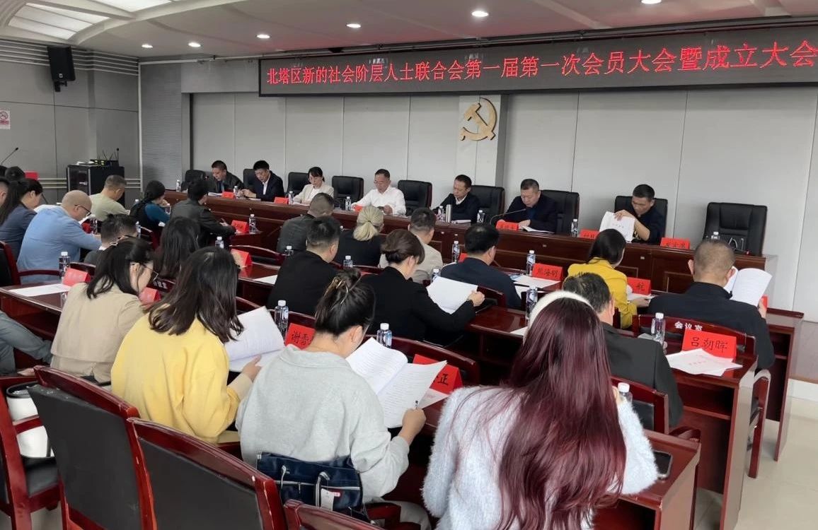 北塔区新的社会阶层人士联合会正式成立(图1)