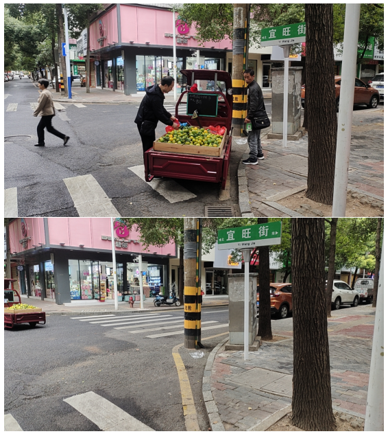 北塔城管开展道路顽瘴痼疾整治保中秋、国庆道路畅通安全(图1)