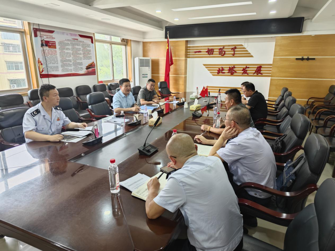 北塔区召开税企座谈会 助力企业纾困解难(图1)