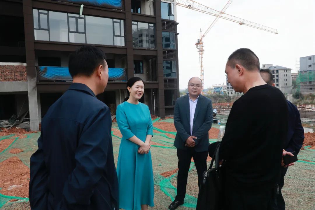 姚文娟督导检查“保交房”工作(图1)