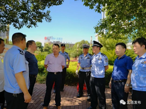 北塔区开展限摩限电专项整治行动