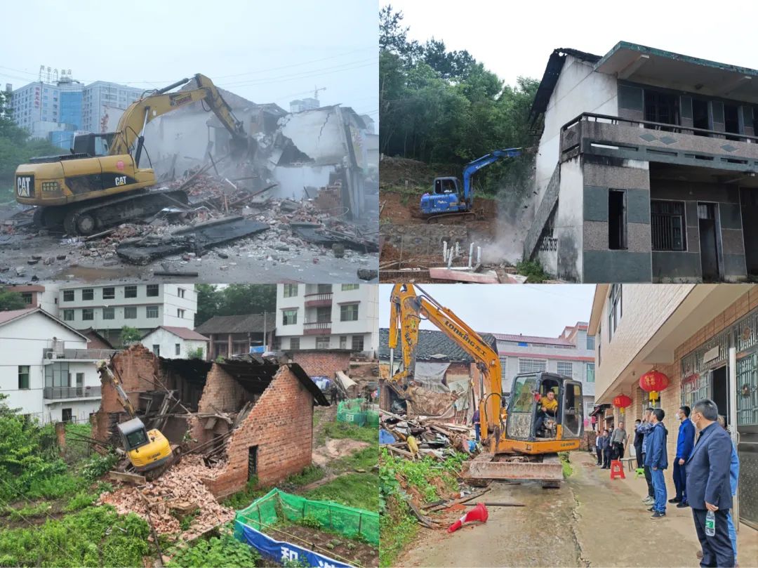 坚决消除风险隐患 北塔区开展居民自建房安全隐患专项排查整治集中拆除行动 (图2)