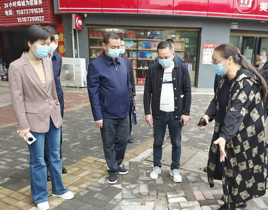 汤立斌调研督导北塔区创文工作(图1)